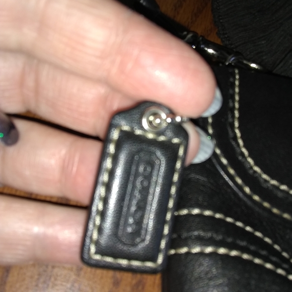 Coach Leather Buckle Mini Bag/Wallet - Picture 2 of 5